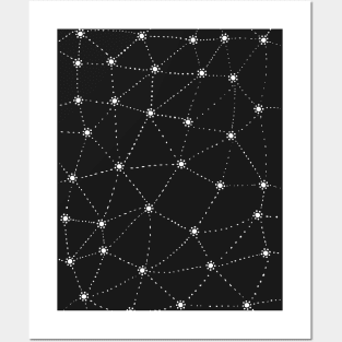 flower constellation Posters and Art